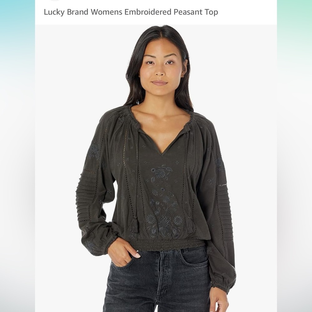 NWOT LUCKY BRAND BLOUSE
